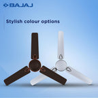 Bajaj Frore Deco Turbo 1200 MM 1 Star Rated Ceiling Fans For Home |