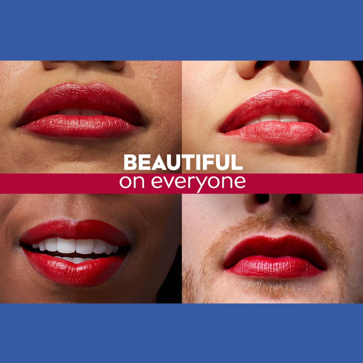 NIVEA Lip Caring Beauty Red Lip Balm | Lip & Cheek Tint with SPF 30