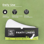 Pee Safe Panty Liners For Women Daily Use with Aloe Vera 20 Liners | 185mm