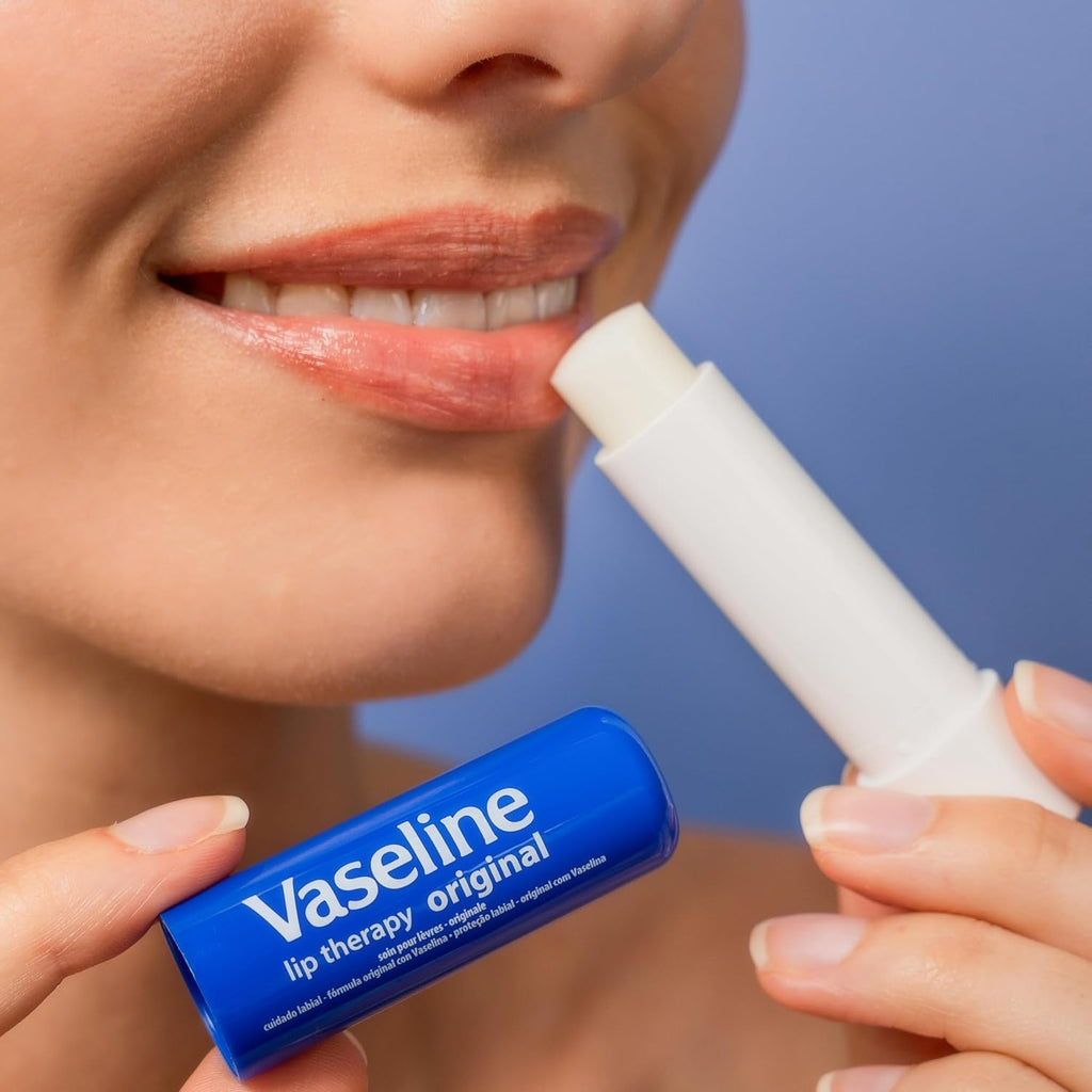 Vaseline Lip Therapy Original, 4.8 Gm, White ,( Pack Of 1 )