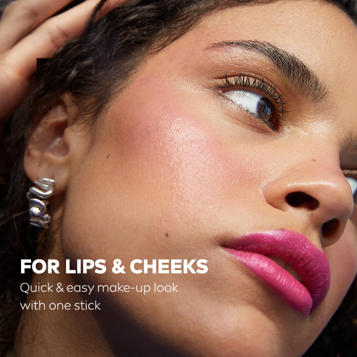 NIVEA Lip Caring Beauty Rose Lip Balm | Lip & Cheek Tint with SPF 30