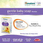 Himalaya Gentle Baby Soap (75g, Buy 3 Get 1 Free)