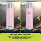 Stainless Steel Water Bottle Flamingo Baby Pink 1000ml