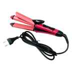 Vinsufy Nova Ceramic 2 In 1 Hair Straightener And Curler For Women New Nova Professional 2-in-1 Hair Straightener Curler NHC-2009