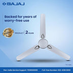 Bajaj Frore Deco Turbo 1200 MM 1 Star Rated Ceiling Fans For Home |