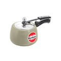 Hawkins Ceramic Coated 3 Litre Pressure Cooker | Handi Style | Gas Compatible | Ideal for 3–4 persons | ISI Certified | 5 Year Guarantee | Apple Green (CAG30)