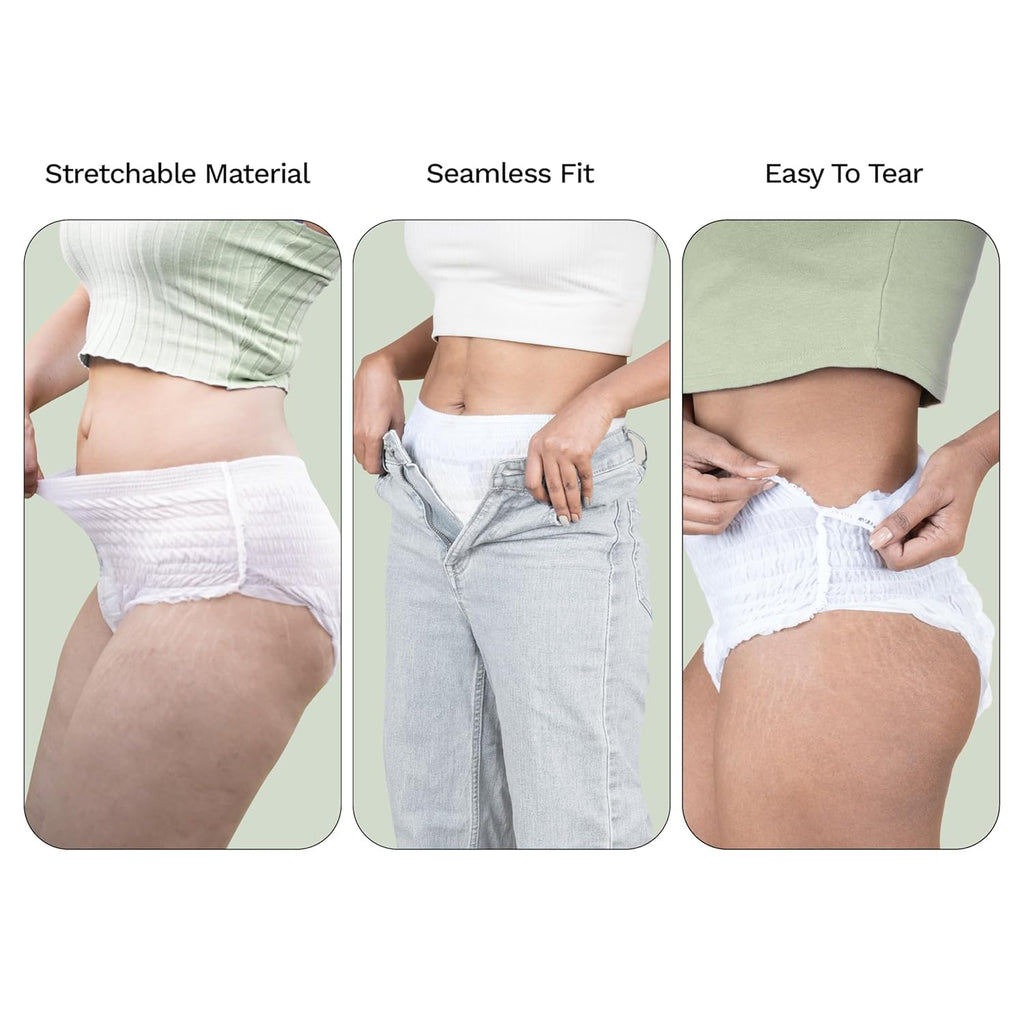 Pee Safe Comfort Period Panties | M-L | 4 Panties | Heavy Flow