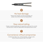 Dyson Airstrait™ Straightener| Wet to Dry Straightener| No Heat Damage| 2 in 1 Straightening|