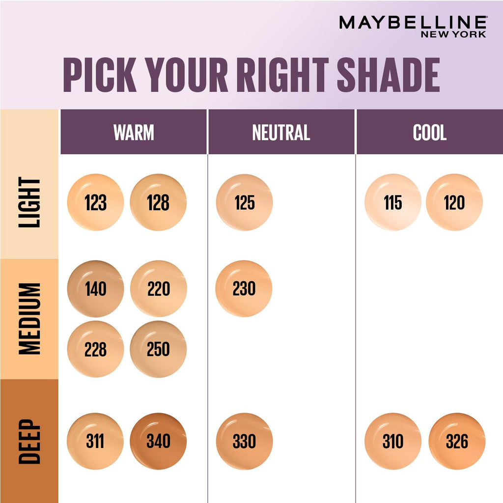 Maybelline New York Super Stay Lumi Matte Liquid Foundation, 340 | 30 HR Long Lasting, 35 ml
