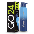 Go24 pexpo Stainless Steel Water Bottle Craft Blue-Denim Blue 950ml
