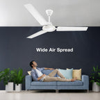Havells REO Vaayu 1200mm ES Ceiling Fan | High Speed, High Air Delivery | Strong & Powerful, Air Delivery: 220CMM| RPM: 370| 2 Year Warranty |