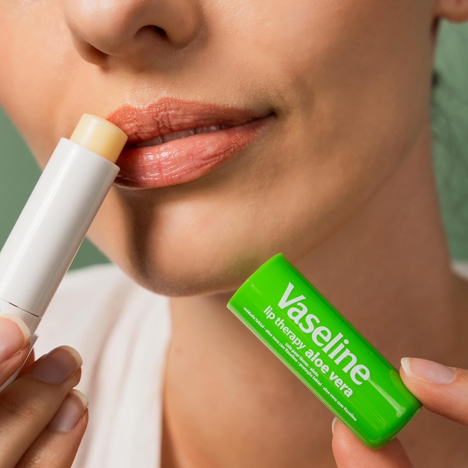 Vaseline Aloe Fresh Lip Therapy Stick- .16 Oz, Aloe Vera