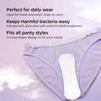 Pee Safe Panty Liners For Women Daily Use with Aloe Vera - 100 Liners | daily freshness, for spotting, super thin, straight, softest top sheet, instant...