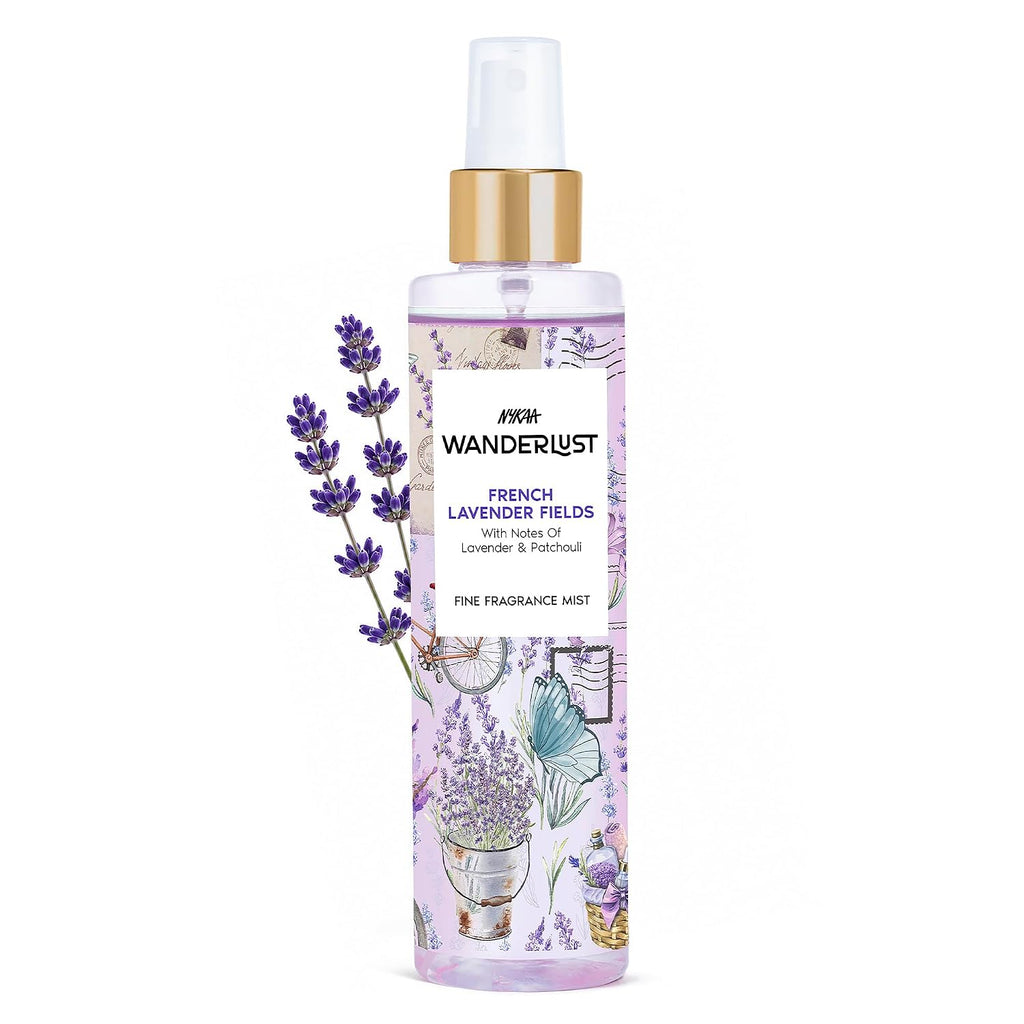 Nykaa Wanderlust French Lavender Fine Fragrance Mist 200 ml