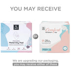 Pee Safe Comfort Maternity Pads XXXXL+ | 8 Pads | Post-partum Flow | Clots, Heavy Gushes & Flow Super Soft, Breathable Fabric, 360 Degree Protection,...