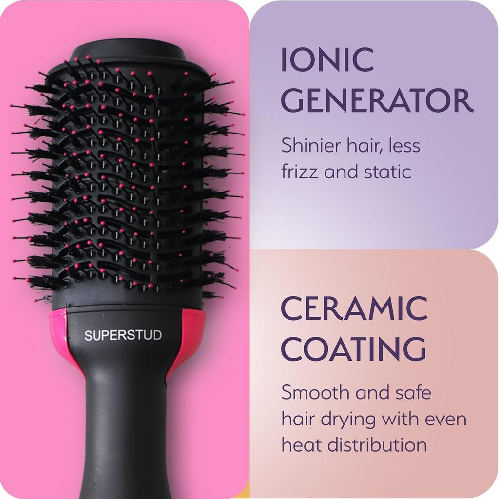 Hot Air Brush For Hair || Hair Dryer for Woman, Hair Straightener, Volumizer, Blow Dryer, Styling Professional 4 In 1