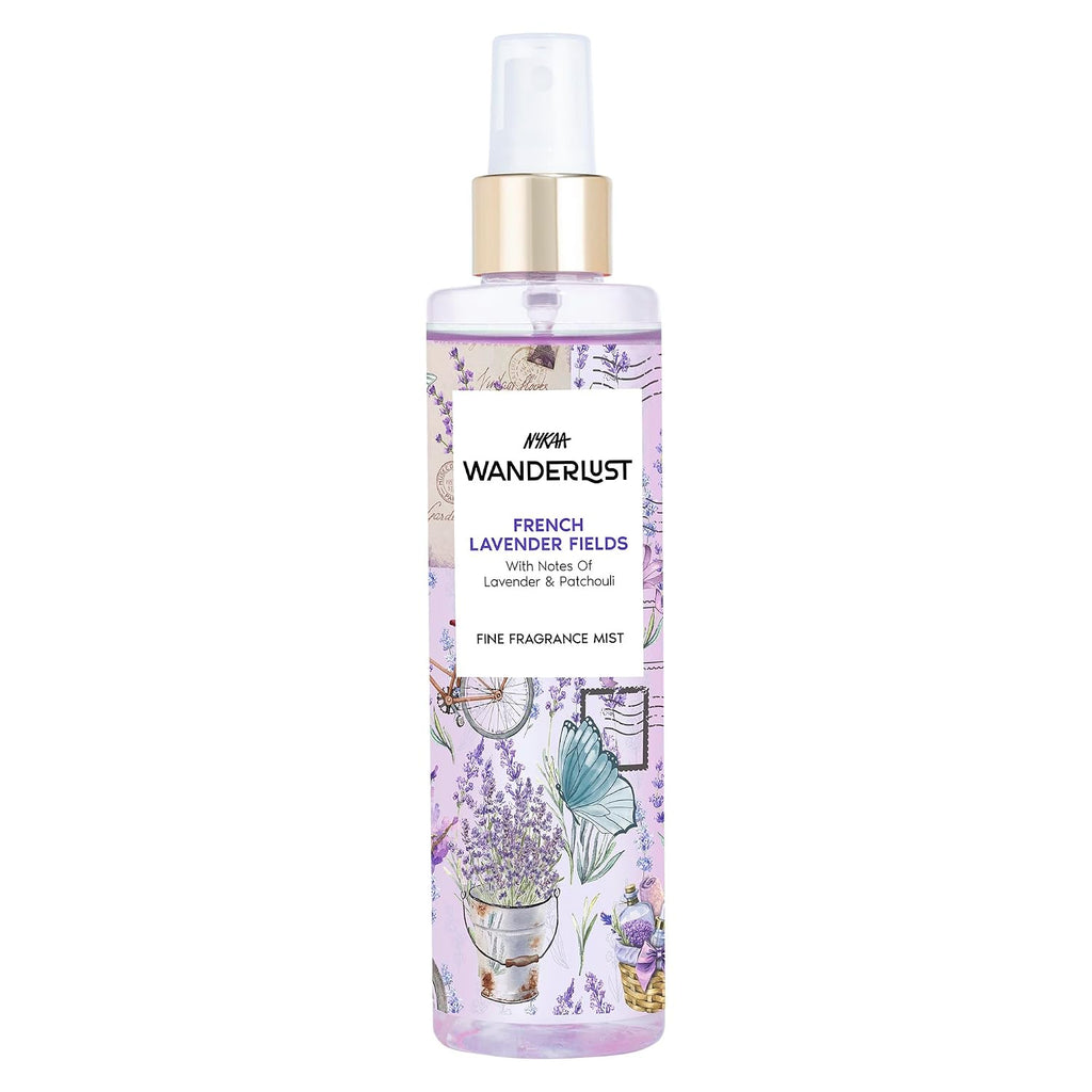 Nykaa Wanderlust French Lavender Fine Fragrance Mist 200 ml
