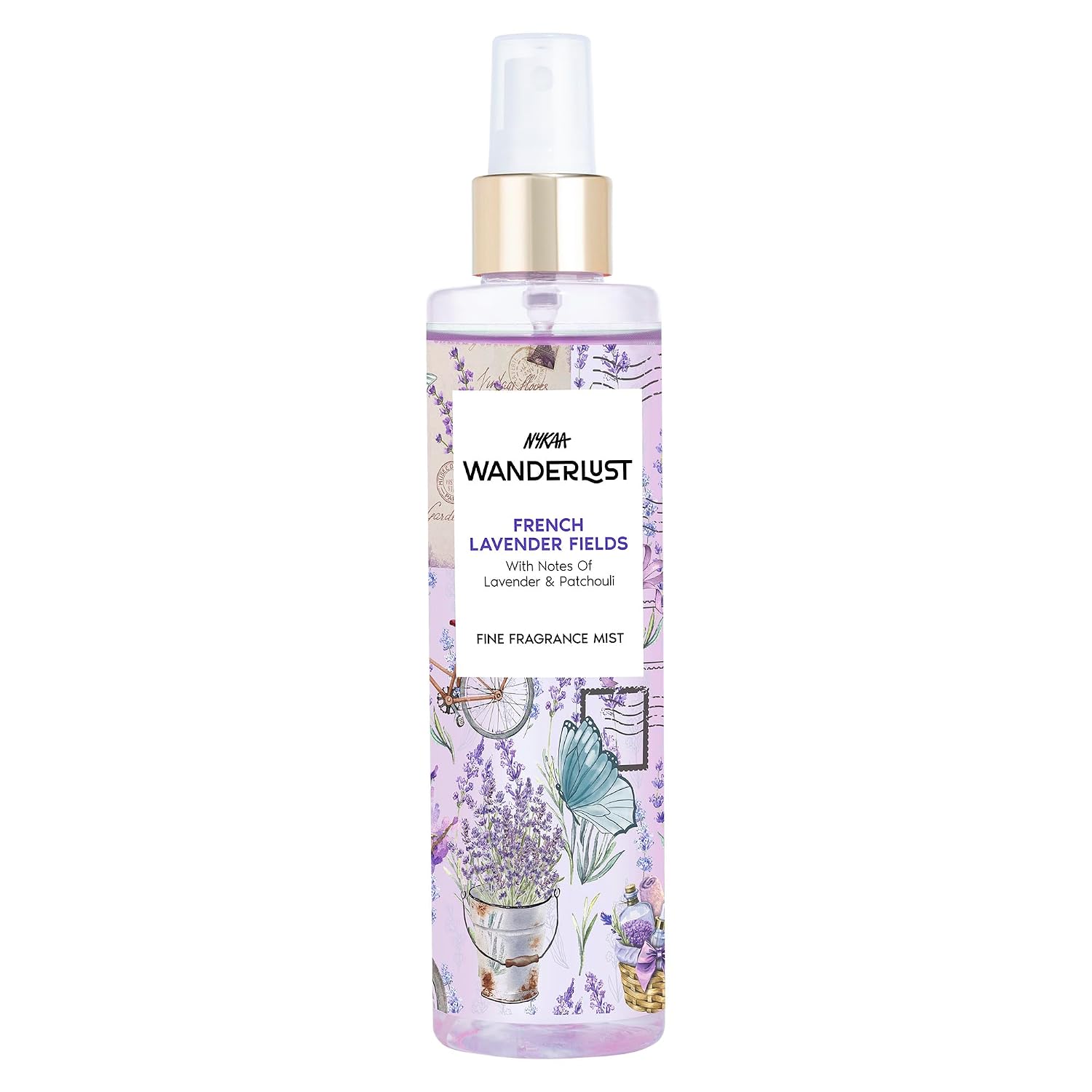 Nykaa Wanderlust French Lavender Fine Fragrance Mist 200 ml