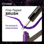 MARS Twinkle Wink Glitter Eyeliner (1.6 ml) (01-GOLDEN GLEAM) | Long-Lasting Sparkle Liquid Liner | Smudge-Proof, Quick-Dry Eye Makeup for Party, Wedding...
