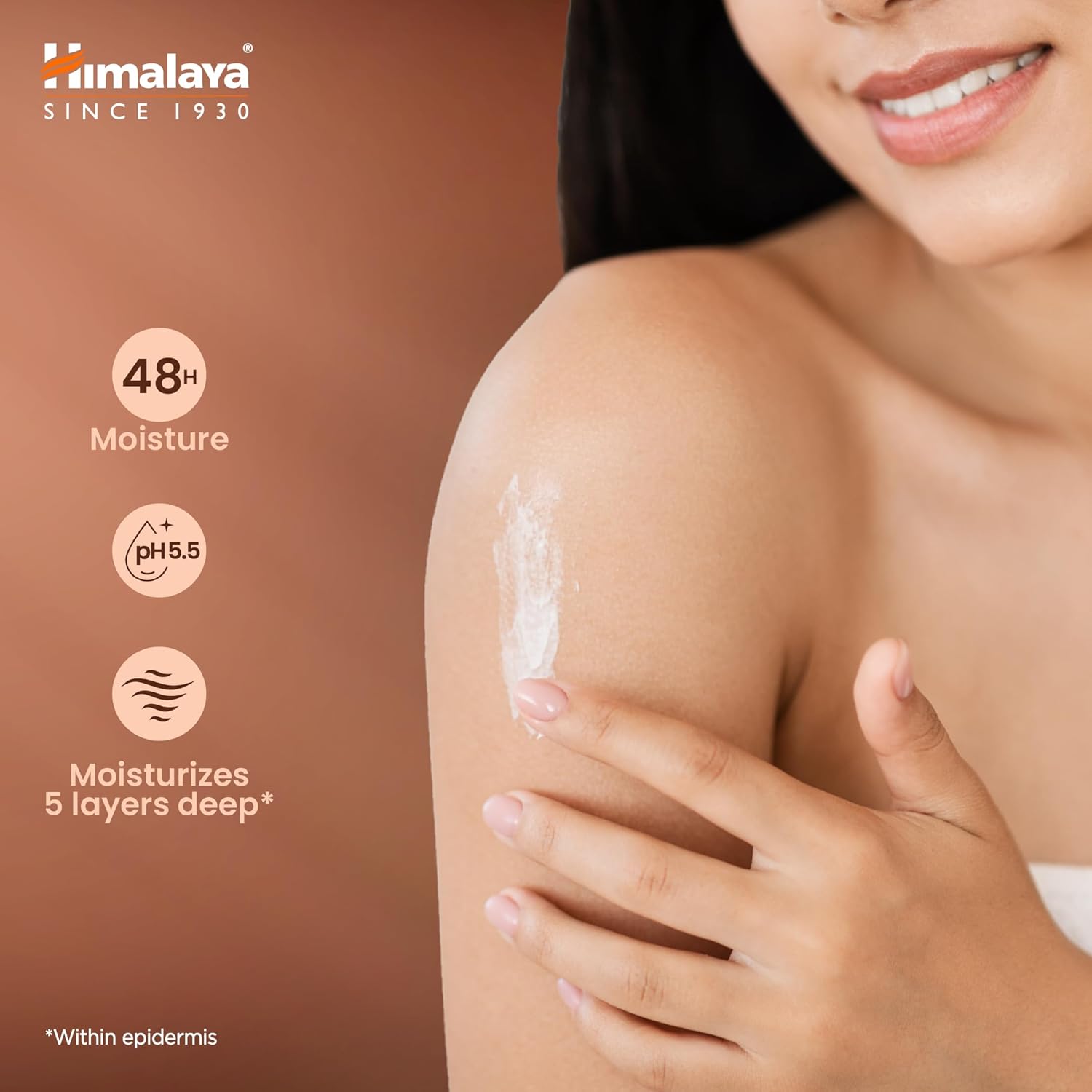 Himalaya Cocoa Butter Intensive Serum Body Lotion 400ml | 48 H Moisturization | pH 5.5 | With Cocoa Butter & Wheat Germ Oil Extracts| For Dry Skin