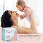 Pee Safe Comfort Maternity Pads XXXXL+ | 8 Pads | Post-partum Flow | Clots, Heavy Gushes & Flow Super Soft, Breathable Fabric, 360 Degree Protection,...