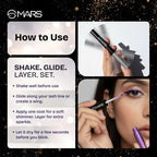 MARS Twinkle Wink Glitter Eyeliner (1.6 ml) (01-GOLDEN GLEAM) | Long-Lasting Sparkle Liquid Liner | Smudge-Proof, Quick-Dry Eye Makeup for Party, Wedding...