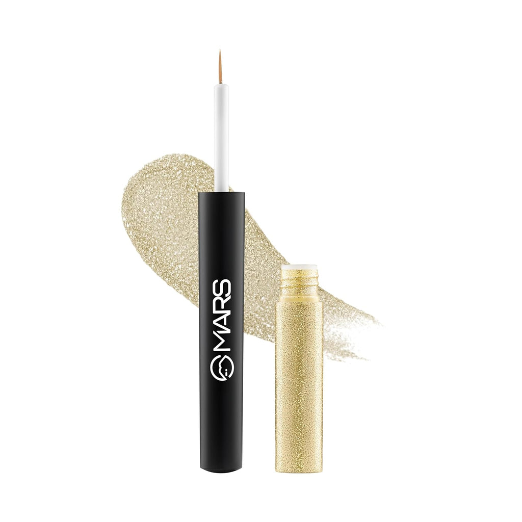 MARS Twinkle Wink Glitter Eyeliner (1.6 ml) (04-DUO-DAZZLE) | Long-Lasting Sparkle Liquid Liner | Smudge-Proof, Quick-Dry Eye Makeup for Party, Wedding &...
