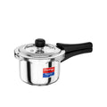 Prestige 1.5 Litre Stainless Steel Popular Svachh Outerlid Pressure Cooker | Deep lid for spillage control|Gas & Induction Compatible|Controlled Gasket Release System|5 Years warranty|ISI Certified