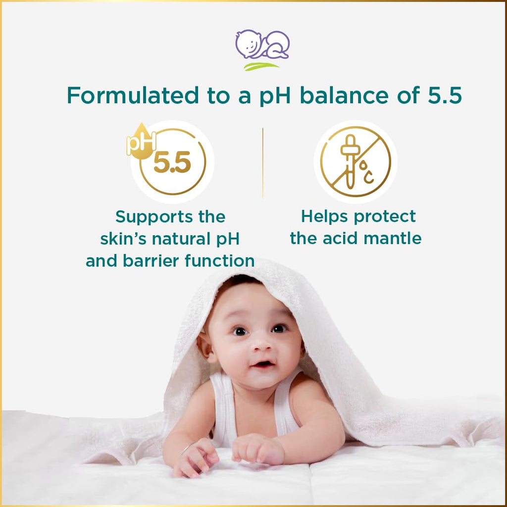 Himalaya Crème Cleansing Baby Bar 125 g Pack of 2 |pH 5.5|For Baby's sensitive skin | with Coconut Milk Protein, Aloe Vera & Mahua Butter