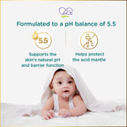 Himalaya Crème Cleansing Baby Bar 125 g Pack of 2 |pH 5.5|For Baby's sensitive skin | with Coconut Milk Protein, Aloe Vera & Mahua Butter