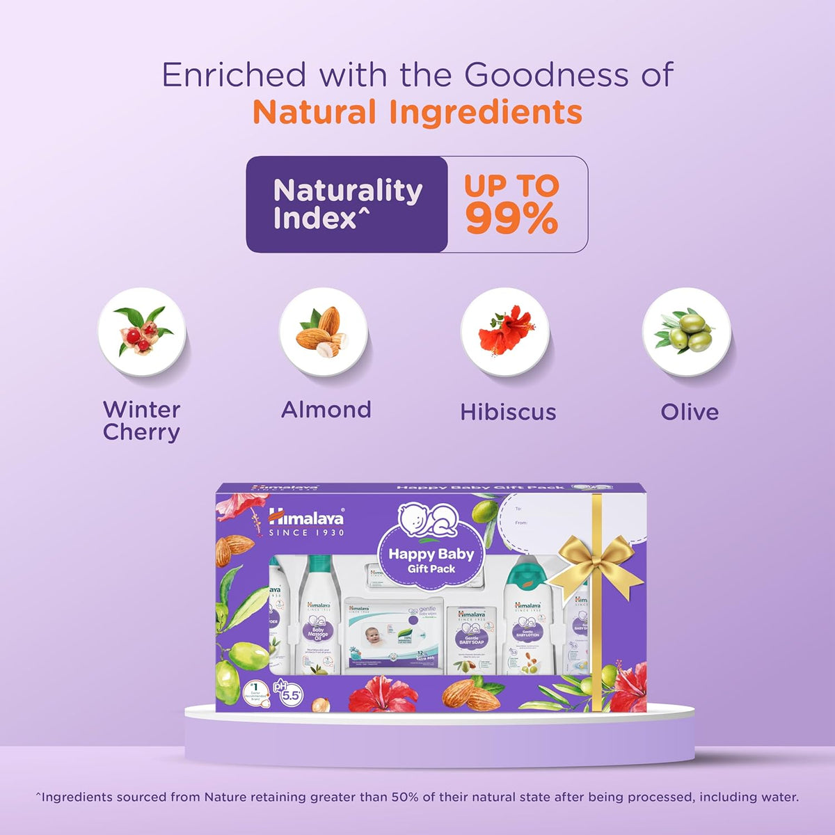 Himalaya Happy Baby Gift Pack 7s with Newborn Baby Essentials | No.1 Doctor Recommended Brand | Complete Baby Care Kit | Safe for Newborns | Perfect for Every Baby Celebration