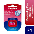 Vaseline Lip Therapy Rosy Lips | Tinted Balm for Soft Pink Finish | 72Hr Moisturization | Rosy Floral Fragrance | 7g