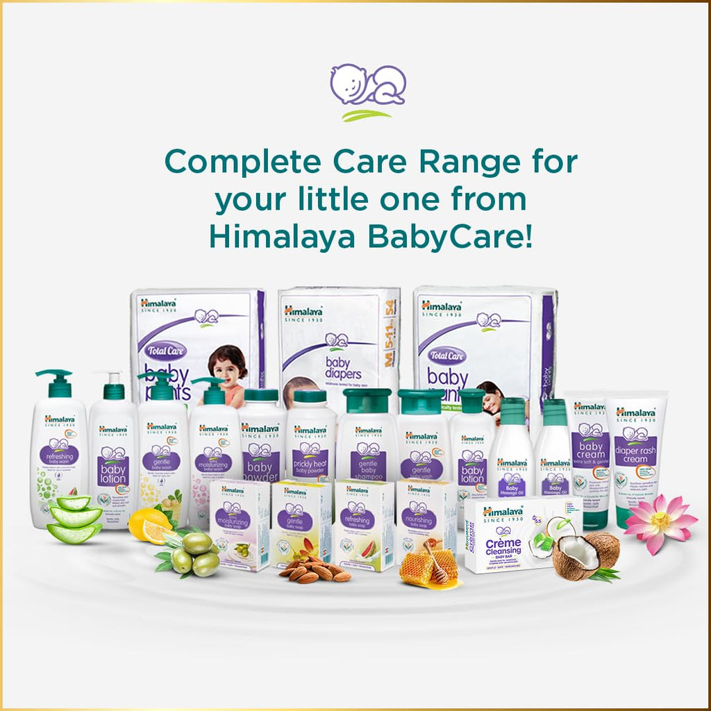 Himalaya Crème Cleansing Baby Bar 125 g Pack of 2 |pH 5.5|For Baby's sensitive skin | with Coconut Milk Protein, Aloe Vera & Mahua Butter