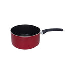 Meyer Safecook Aluminium Non Stick Milkpan 14cm, Red