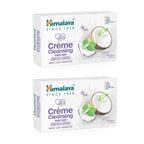 Himalaya Crème Cleansing Baby Bar 125 g Pack of 2 |pH 5.5|For Baby's sensitive skin | with Coconut Milk Protein, Aloe Vera & Mahua Butter