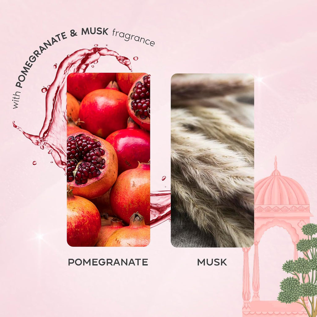 Nykaa Wanderlust Jaipur Royal Pink Body & Hair Fine Fragrance Mist 200 ml