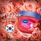 Vaseline Lip Therapy Rosy Lips | Tinted Balm for Soft Pink Finish | 72Hr Moisturization | Rosy Floral Fragrance | 7g
