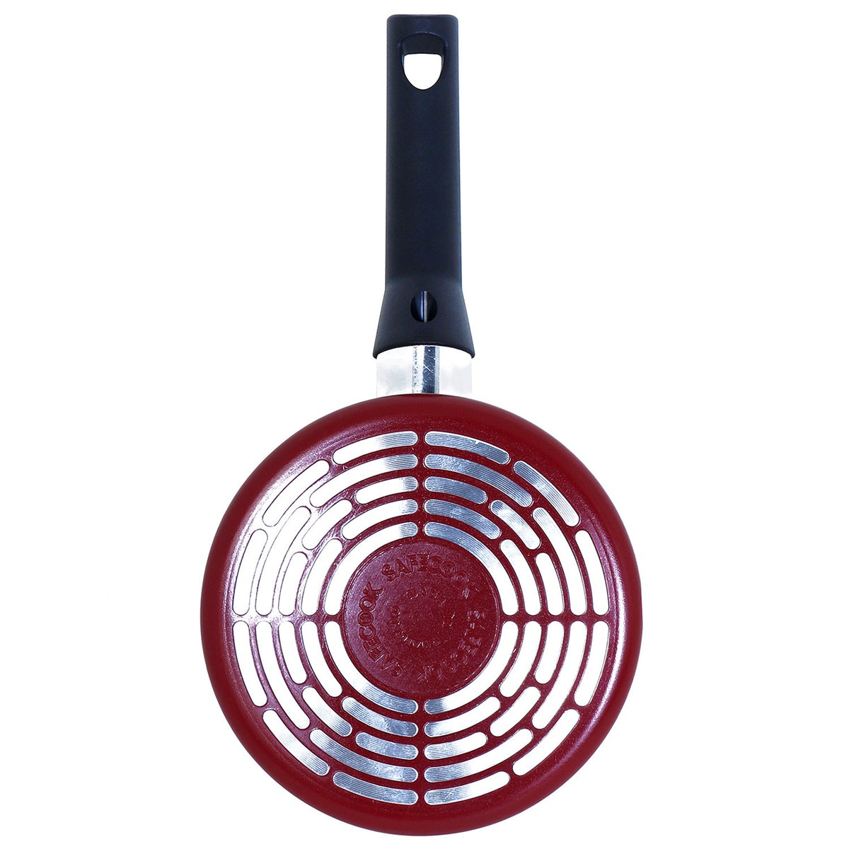 Meyer Safecook Aluminium Non Stick Milkpan 14cm, Red