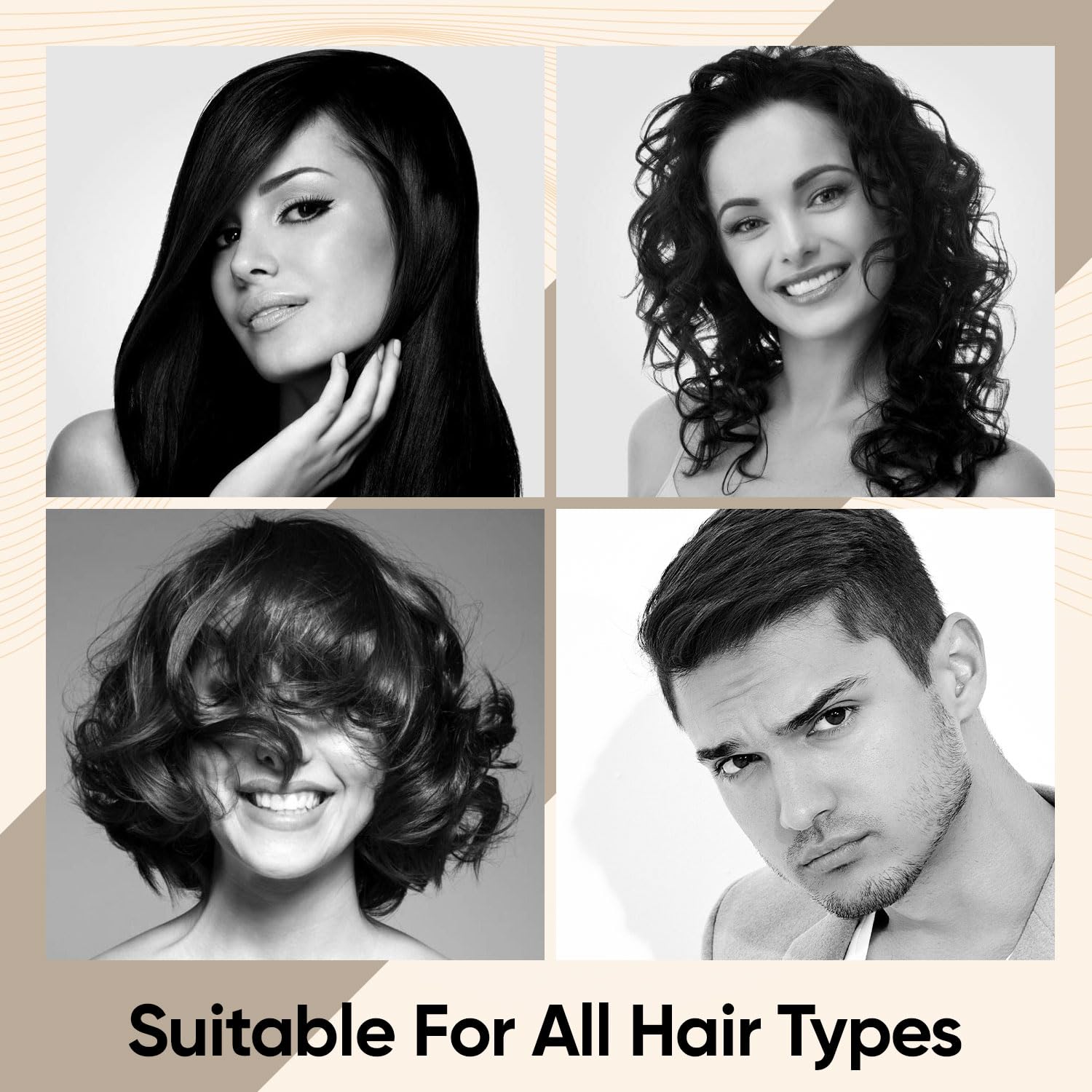 Vega Premium Collection Paddle Hair Brush (India's No.1* Hair Brush Brand) for Men & Women|