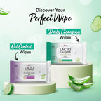 Lacto Calamine Daily Cleansing Face Wipes 25N Each - Pack of 2 | Makeup Remover Wipes | Wet Tissue for Face with Aloe Vera, Cucumber & Vitamin E | Wet..