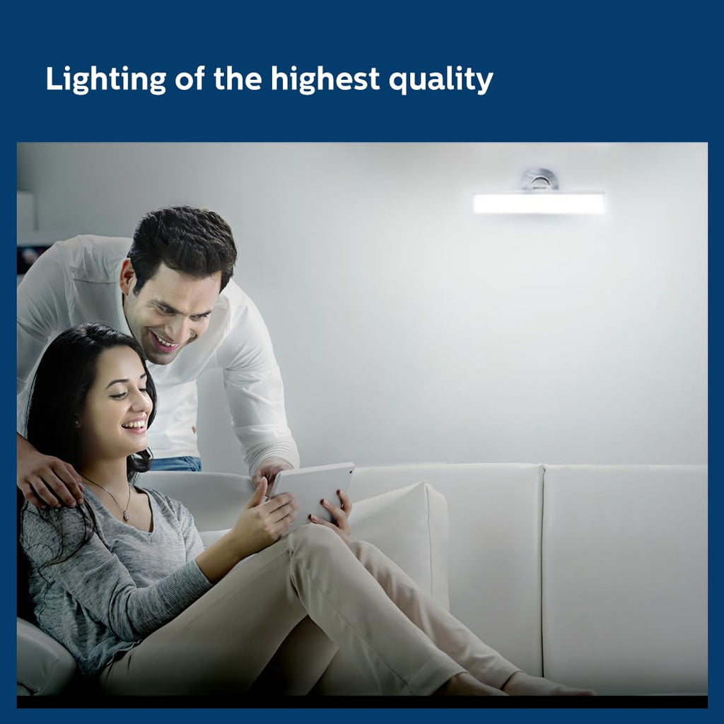 Philips Stellar Bright 10W B22 Emergency LED T-Bulb,Emergency Lights for Home,Cool Daylight, Pack of 6