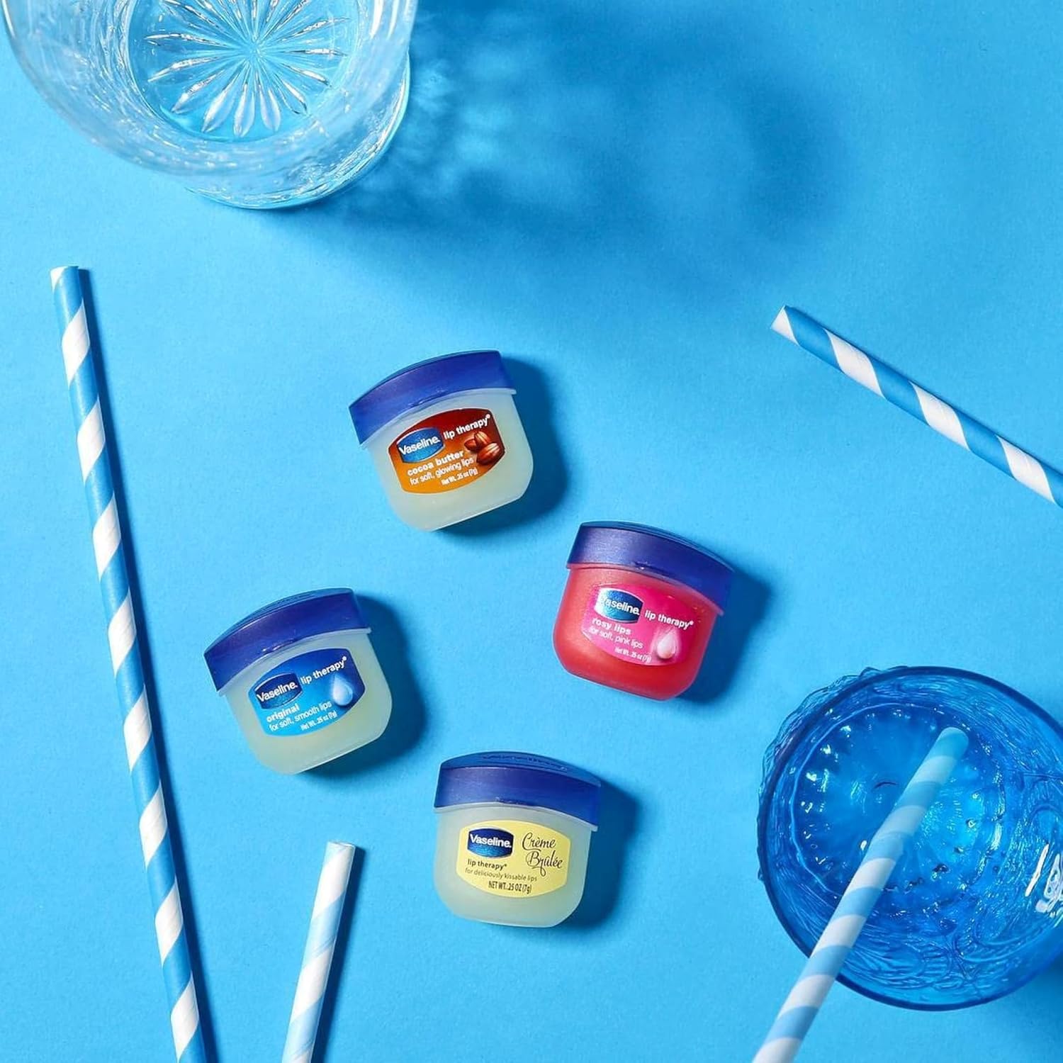 Vaseline Lip Therapy Original | Classic Balm for Soft & Smooth Finish | 72Hr Moisturization | Original Neutral Fragrance | 7g