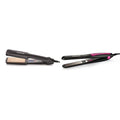 Nova NHS 860 Temperature Control Professional Hair Straightener (Black) & Nova NHS
