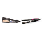 Nova NHS 860 Temperature Control Professional Hair Straightener (Black) & Nova NHS