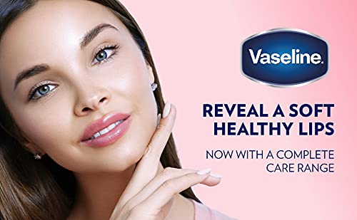 Vaseline Lip Therapy Rosy Lips | Tinted Balm for Soft Pink Finish | 72Hr Moisturization | Rosy Floral Fragrance | 7g (Pack of 2)