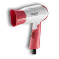 Nova NHP-8104 1400 Watts Compact Hair Dryer ( White/Pink )