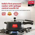 Prestige Nakshatra Cute DUO Svachh Hard Anodised Pressure Cooker, 5.0L