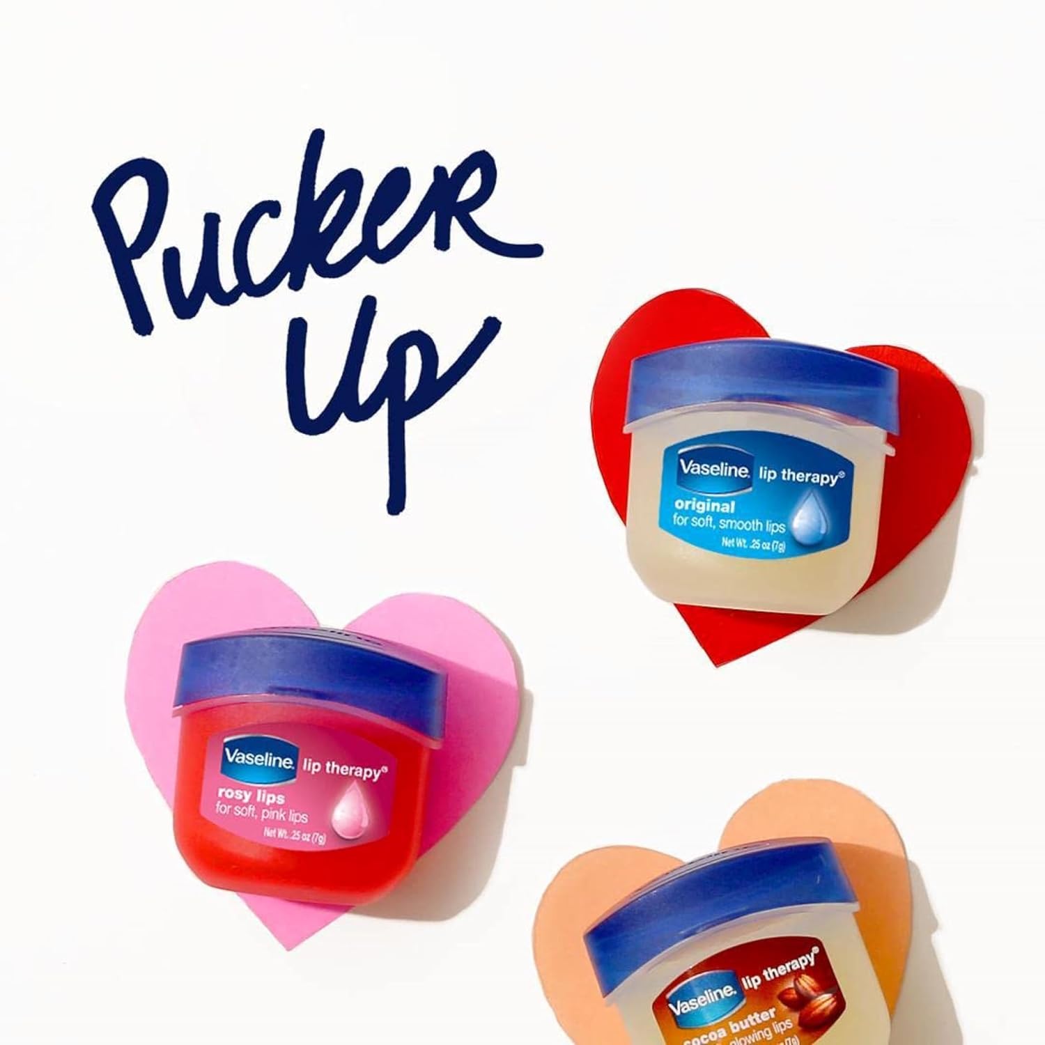 Vaseline Lip Therapy Original | Classic Balm for Soft & Smooth Finish | 72Hr Moisturization | Original Neutral Fragrance | 7g