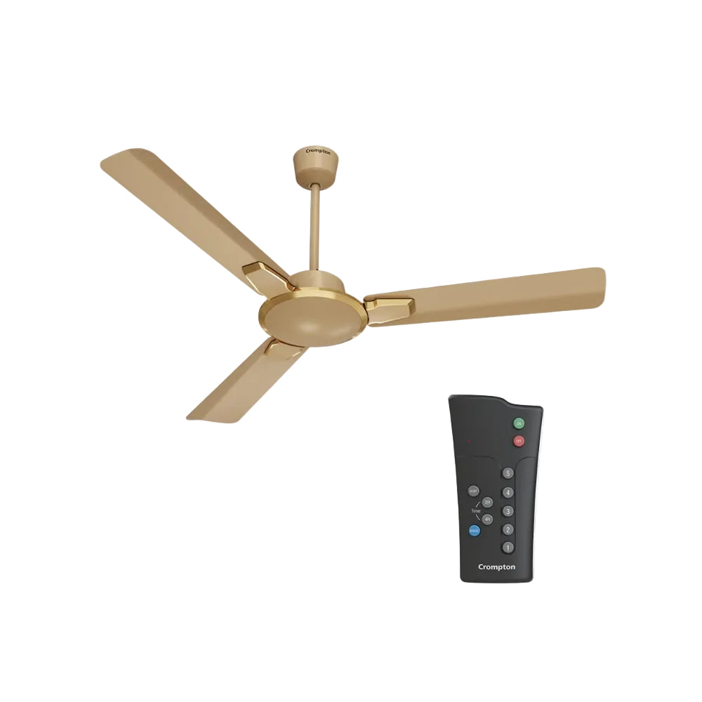 Crompton Premion Aura2 BLDC 1200mm Designer Ceiling Fan | Remote Control | BEE 4 Star Rated | Energy Efficient | Superior Air Delivery | Low Noise | 4 Year...
