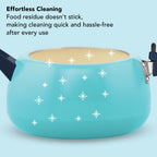 Hawkins 5 Litre Ceramic Coated Cerenity Pressure Cooker |Induction & Gas | for Cooking Rice, Dal & Curries | 5 Year Guarantee, ISI Certified |..